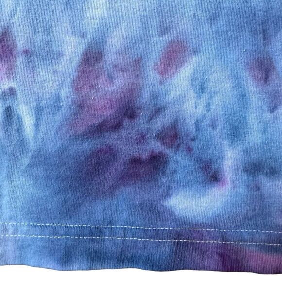 The Limited America Clothing Store Vintage Women's T-Shirt 14 L Ice Dyed Tie Dye - Picture 6 of 11